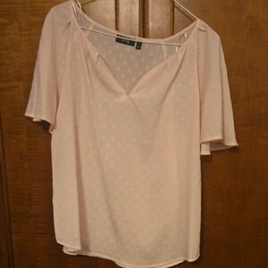 Light Pink Flowy Blouse